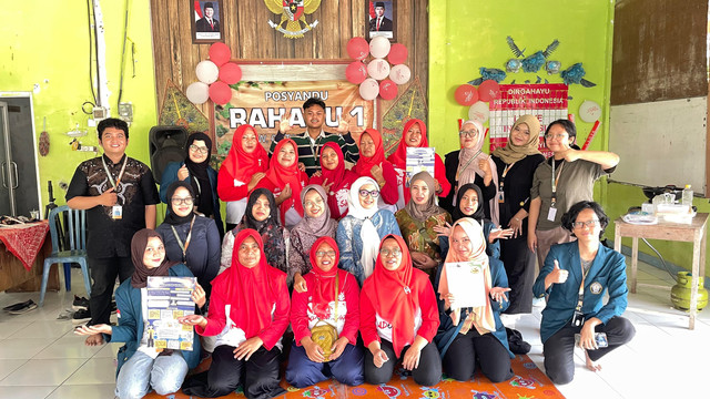 KKN-T Undip Berikan edukasi MP-ASI Berbasis Pangan Lokal Di Kelurahan Tambangan