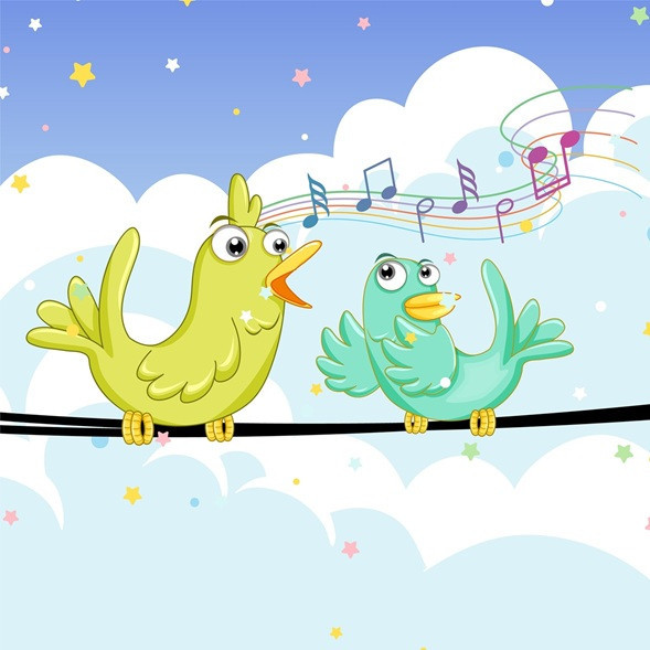 Ilustrasi Burung Berkicau Foto : Freepik