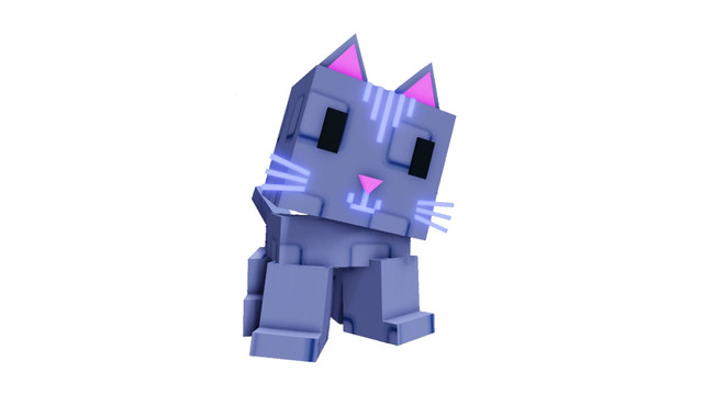 Ilustrasi hewan Moon Cat Grow a Garden. Foto: Grow a Garden Wiki