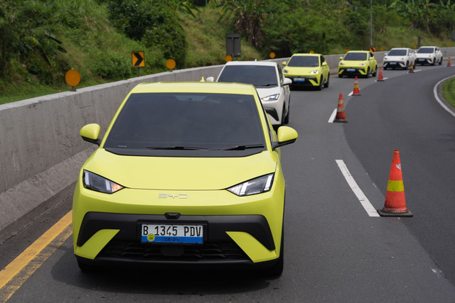 Media Test Drive BYD Atto 1 Semarang-Solo-Yogyakarta, Rabu (13/8/2025). Foto: dok. BYD Motor Indonesia