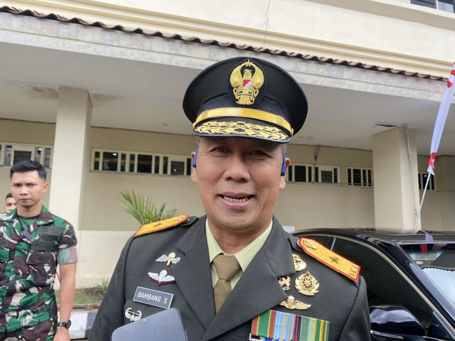 Danrem 072/Pamungkas, Brigjen TNI Bambang Sujarwo. Foto: Pandangan Jogja/Resti Damayanti