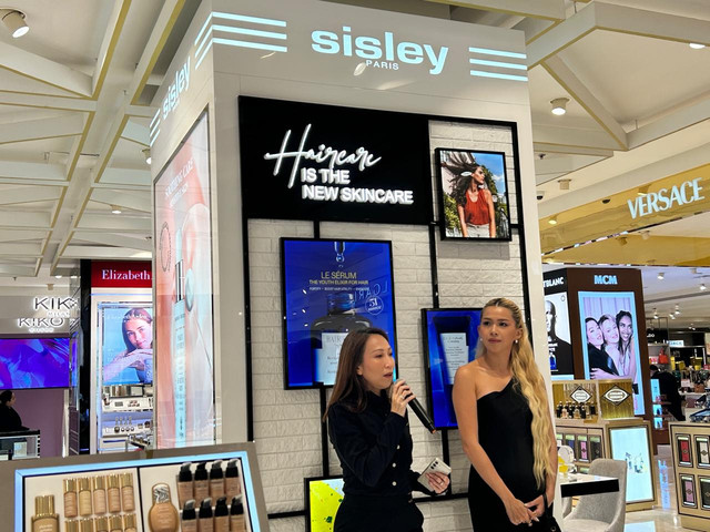 Gerai terbaru Hair Rituel by Sisley Paris di SOGO Pondok Indah Mall 2. Foto: Judith Aura/kumparan