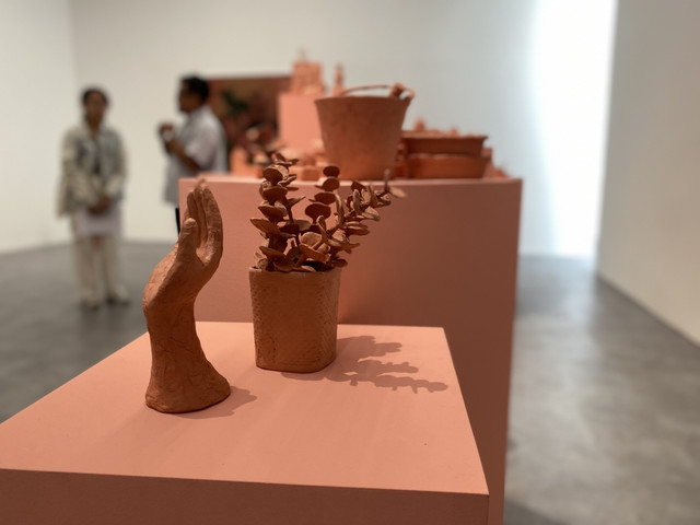 Pameran Wedhar Riyadi di Ara Contemporary "In Between Stillness" (Dok. Hidayat Adhiningrat)