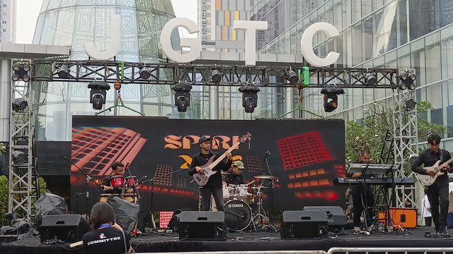 Pre-event The 48th Jazz Goes To Campus (JGTC) di Plaza The Margo Hotel, Depok. Foto: Aprilandika Pratama/kumparan