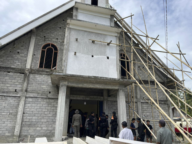 Kerusakan akibat gempa 5,8 Magnitudo di Poso, Sulawesi Tengah, Minggu (17/8/2025). Foto: Dok. BPBD Sulteng