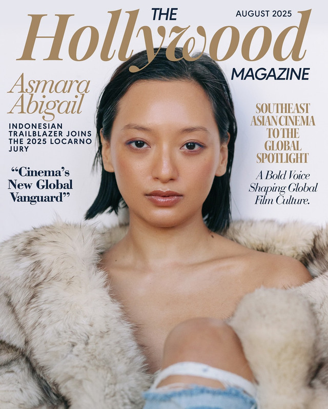 Asmara Abigail tampil memikat di sampul majalah The Hollywood. Foto: Instagram @asmaraabigail