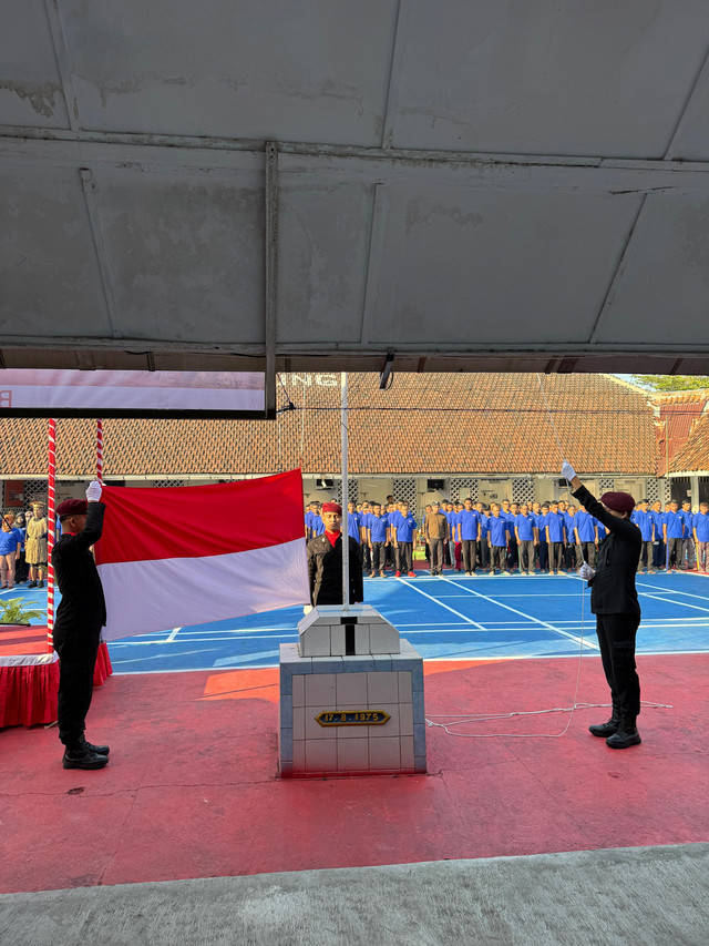 Rutan Temanggung Gelar Upacara HUT ke-80 RI, Kobarkan Semangat Persatuan