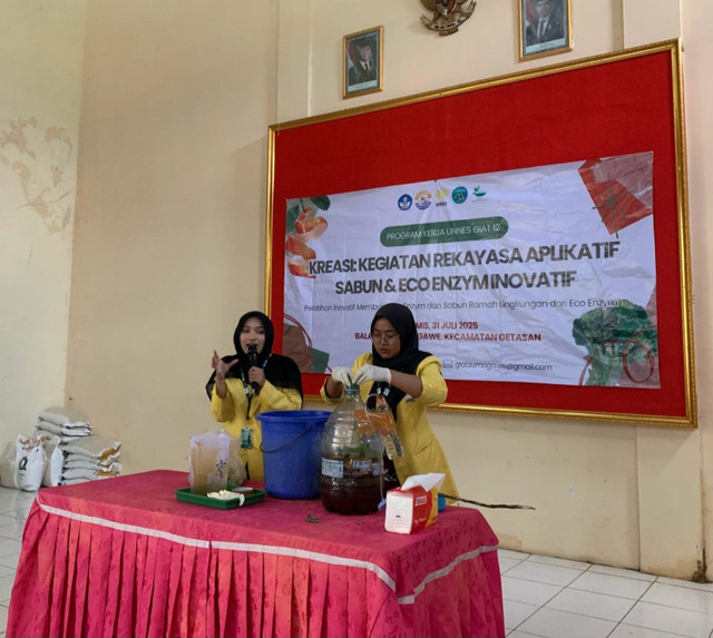Pelatihan pembuatan ecoenzym