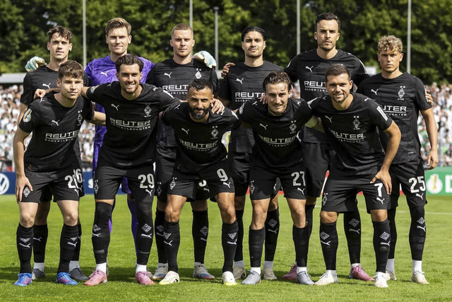 Borussia Moenchengladbach main di DFB Pokal. Foto: Instagram/ @borussia