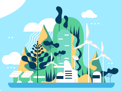 Kota Masa Depan: Teknologi Hijau, Energi Terbarukan, dan Harmoni Dengan Alam