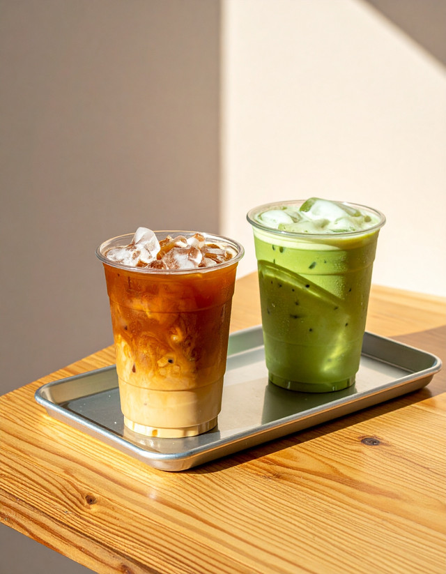 Matcha dan Kopi. Foto: Shutterstock