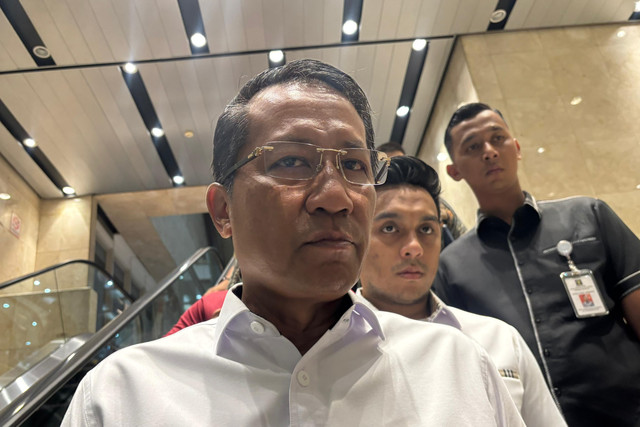 Menkum Supratman Andi Agtas di Kompleks Parlemen, Senayan, Jakarta pada Senin (18/8/2025). Foto: Abid Raihan/kumparan