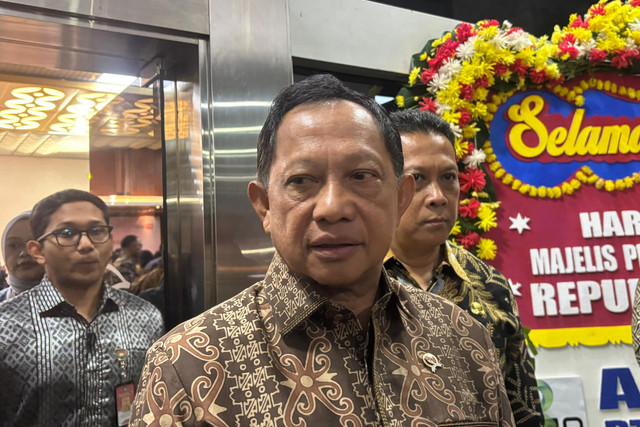 Mendagri Tito Karnavian di Kompleks Parlemen, Senayan, Jakarta pada Senin (18/8/2025). Foto: Abid Raihan/kumparan