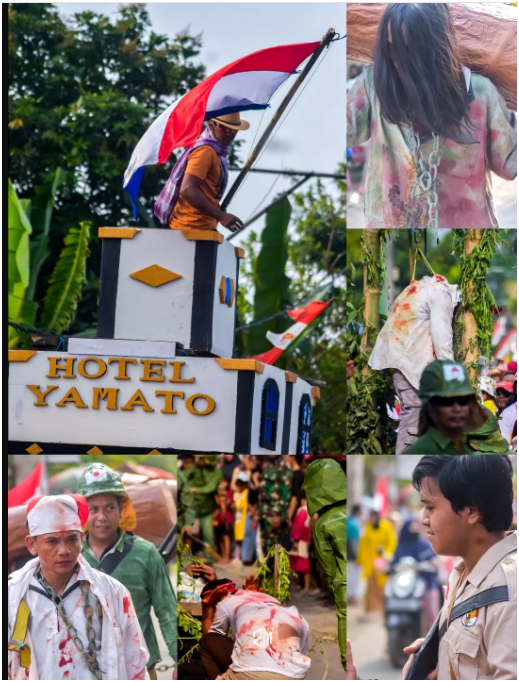 Sumber: @kkn_sladi_2025 | Karnaval Budaya Sladi Semarakkan HUT RI ke-80