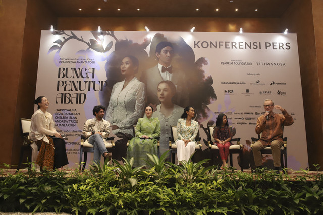 Jumpa Pers pementasan teater Bunga Penutup Abad persembahan Bakti Budaya Djarum Foundation. Foto: Dok. Istimewa