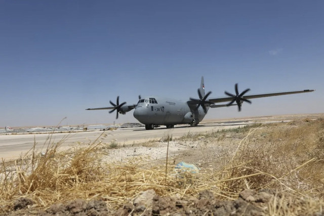 Indonesia melalui Satgas Garuda Merah Putih-II mengirimkan bantuan untuk Gaza. Foto: Instagram/ @kemhanri