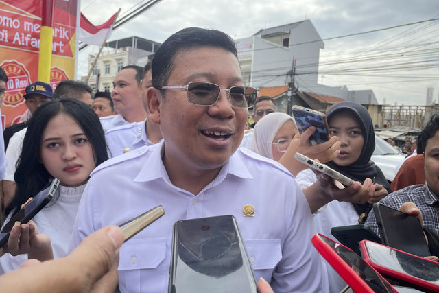 Kepala Bapanas Arief Prasetyo Adi di Serang, Banten, Rabu (20/8/2025). Foto: Najma Ramadhanya/kumparan