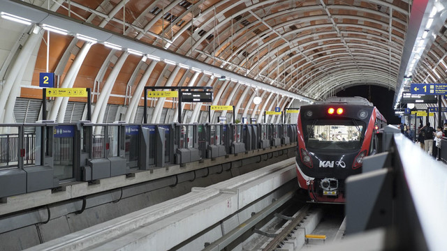 KAI menginformasikan bahwa operasional LRT Jabodebek tetap normal dan aman pasca gempa dengan magnitudo 4,9 yang terjadi di Kabupaten Bekasi pada Rabu (20/8/2025) pukul 19.54 WIB. Foto: Dok. Istimewa