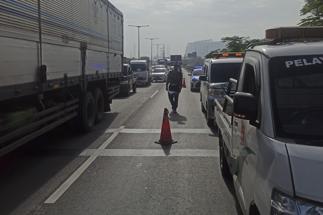 Ilustrasi Tol Dalam Kota Tanjung Priok arah Bandara, Kamis (21/8/2025). Foto: Istimewa