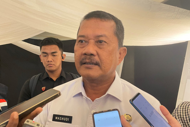 Direktur Jenderal Pemasyarakatan (Dirjen PAS) Kementerian Imigrasi dan Pemasyarakatan (Imipas), Mashudi, saat ditemui wartawan, di Kantor LPSK, Jakarta, Kamis (21/8/2025). Foto: Fadhil Pramudya/kumparan