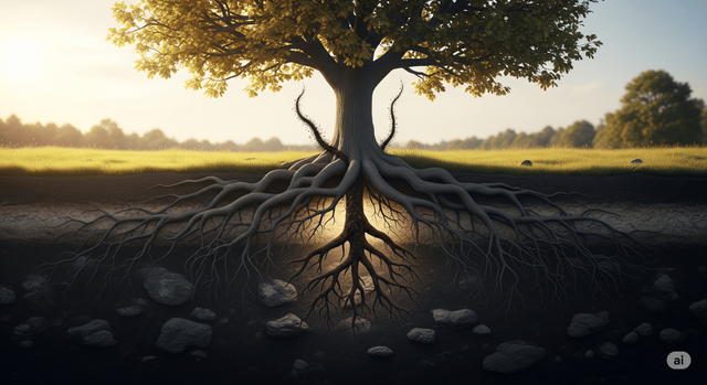 Ilustrasi akar masalah (Sumber: dibuat dengan bantuan Gemini AI)