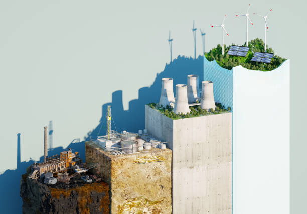Ilustrasi menuju Net Zero Emission 2060 (Sumber: GettyImages.com)