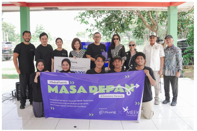 Pluang & SuperCoolBen Bantu Remaja Marunda Berbekal Investasi untuk Masa Depan 