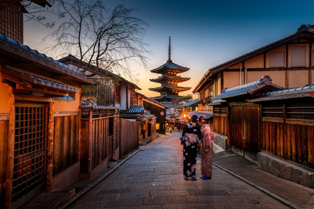 Ilustrasi Kota Kyoto (Sumber: Unsplash/Sorasak)