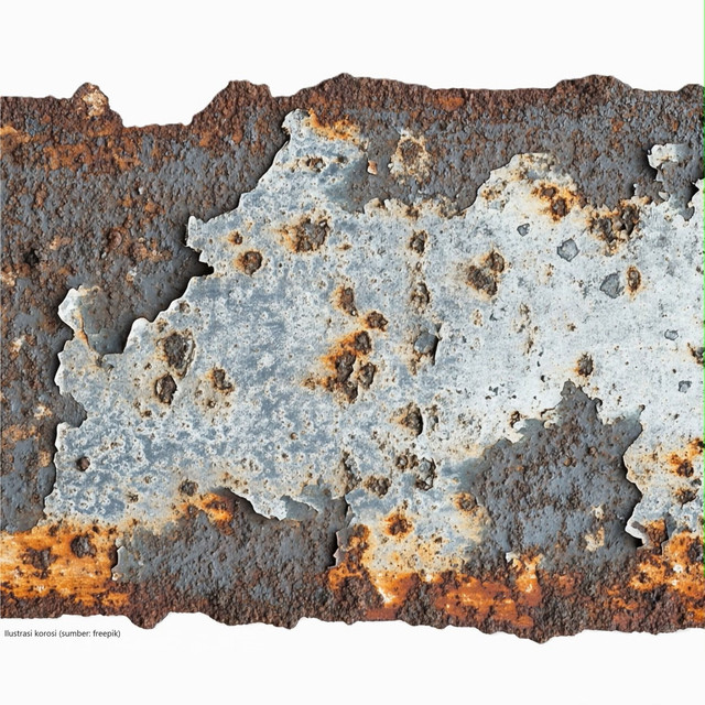 Ilustrasi Korosi (sumber: freepik)