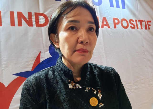 Ketua Sekretariat Nasional Jaringan Indonesia Positif (JIP) Meirinda Sebayang. Foto; Masruroh/Basra