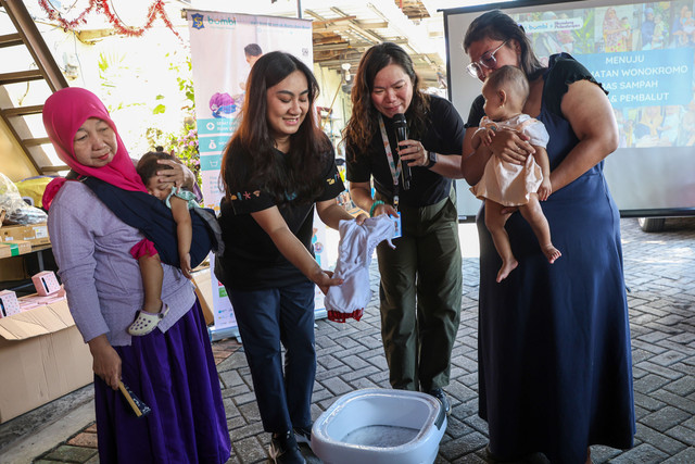 Kecamatan Ini Pilot Project Surabaya Bebas Limbah Popok Sekali Pakai