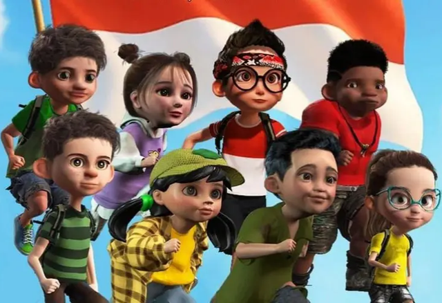 Merah Putih One for All (dok. Perfiki Kreasindo. 