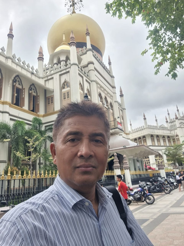 Jum'atan di Masjid Sultan Singapura (2)