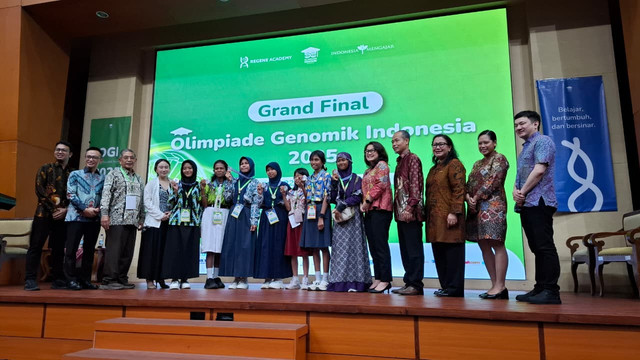 Puluhan pelejar di berbagai wilayah RI ikuti ajang Olimpiade Genomik Indonesia (OGI) 2025. Foto: Muhamad Ardiansyah/kumparan