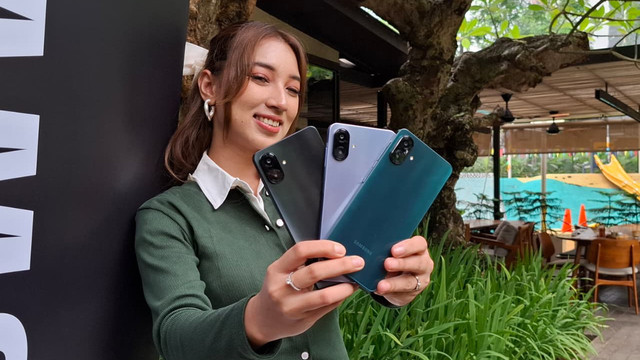 Samsung Galaxy A07. Foto: Muhamad Ardyansyah/kumparan