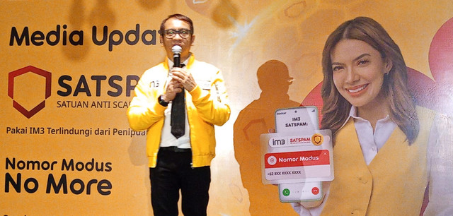 EVP Head of Circle Java Indosat Ooredoo Hutchison Fahd Yudhanegoro. Foto: Masruroh/Basra