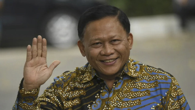 Wakil Menteri Kelautan dan Perikanan Indonesia, Laksamana Madya TNI (Purn) Didit Herdiawan Ashaf. Foto: Muhammad Ramdan/ANTARA FOTO