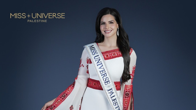 Nadeen Ayoub, Miss Palestine pertama yang akan maju ke Miss Universe 2025. Foto: Instagram/nadeen.m.ayoub