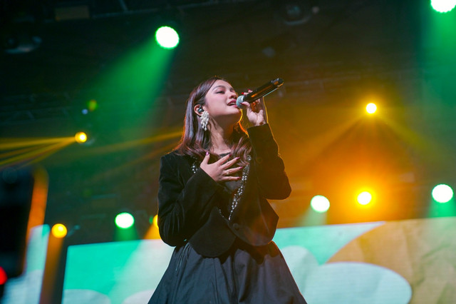 Penampilan Aruma dan SB19 di Konser Simula Singapura. Foto: Dok. Istimewa