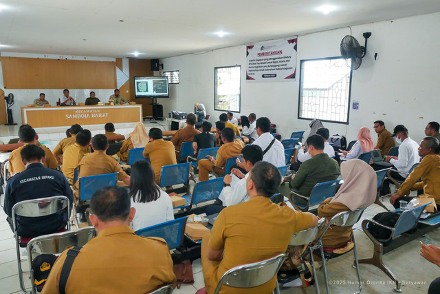 Rapat koordinasi penegasan batas IKN. Dok: Otorita IKN.