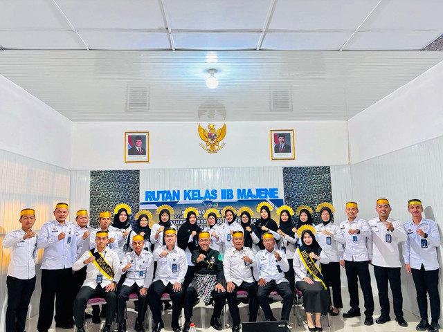 Sumber : Humas Rutan Majene