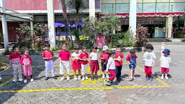 Foto Persiapan Perlombaan Antar TK Bersinar Abadi HKBP Jatisampurna