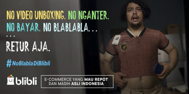 Retur Alasan Apa pun di Blibli. Foto: Blibli