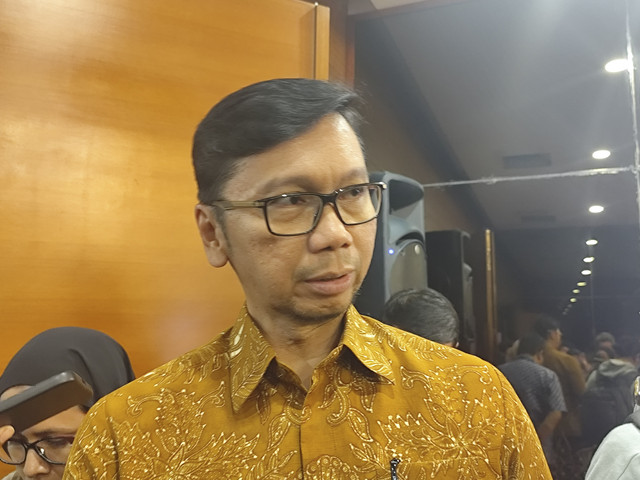 Direktur Jenderal Perundingan Perdagangan Internasional Kemendag Djatmiko Bris di Kantor Kemendag, Jakarta, Kamis (28/8/2025). Foto: Widya Islamiati/kumparan