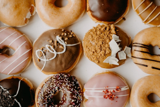 ilustrasi menu krispy kreme 2025. sumber: unsplash/annie spratt