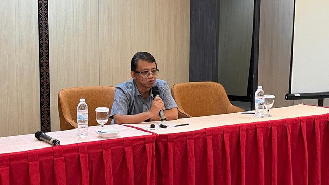 Dokter Billy Rosan saat konferensi pers. | Foto: Sinta Yuliana/Lampung Geh