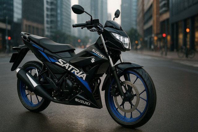Wujud All New Satria 150. Foto: Dok. Great Biker