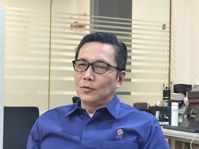 Direktur Pengembangan BEI, Jeffrey Hendrik di Gedung BEI, Jakarta, Jumat (29/8/2025). Foto: Widya Islamiati/kumparan