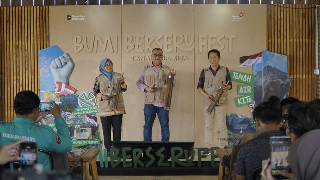 Acara Grand Launching Bumi Berseru Fest (BBF) 2025 di Solo, pada Sabtu (23/8). Foto: dok, Telkom