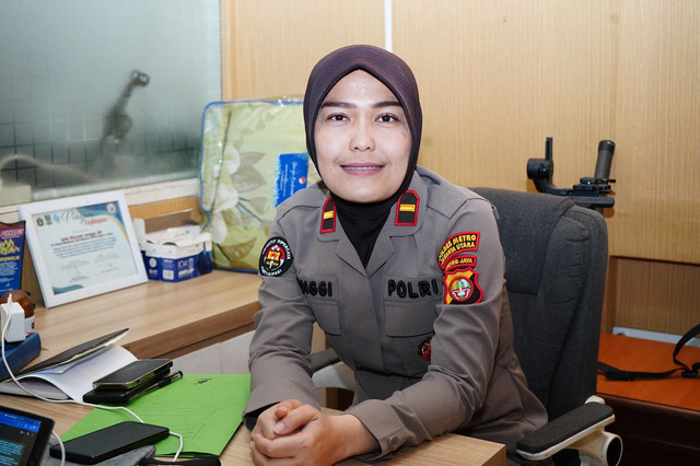 Kasi Humas Polres Metro Jakarta Utara Ipda Maryati Jonggi. Foto: Dok. Istimewa